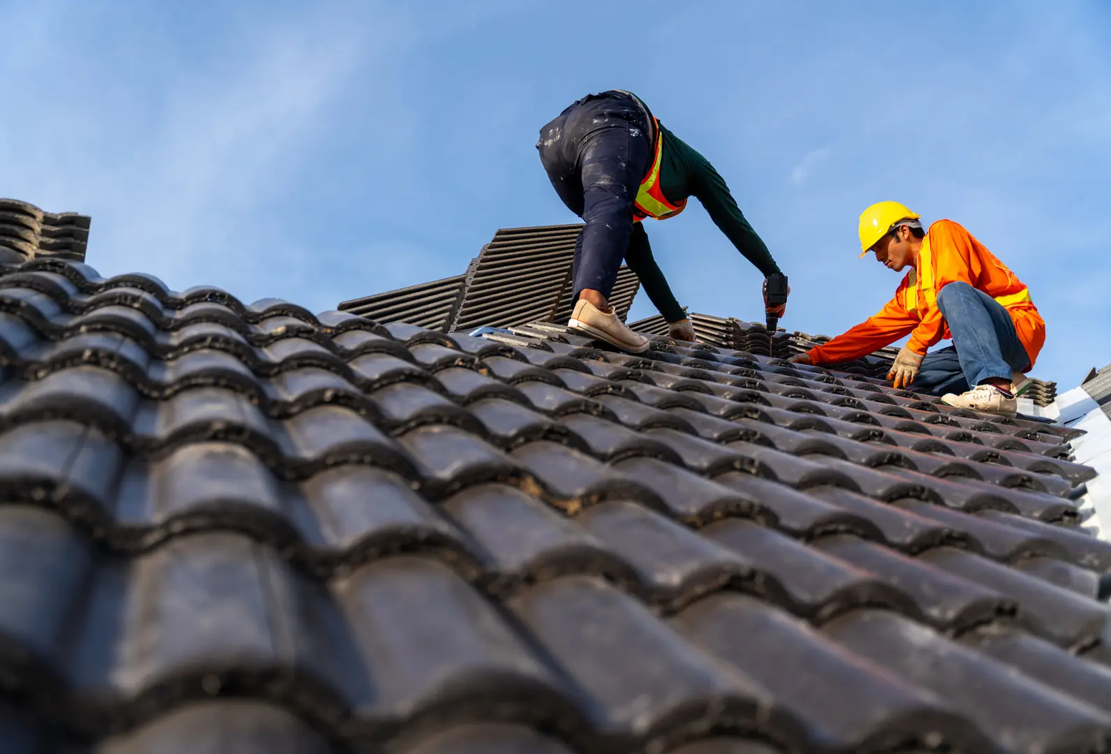 Residential roof repair