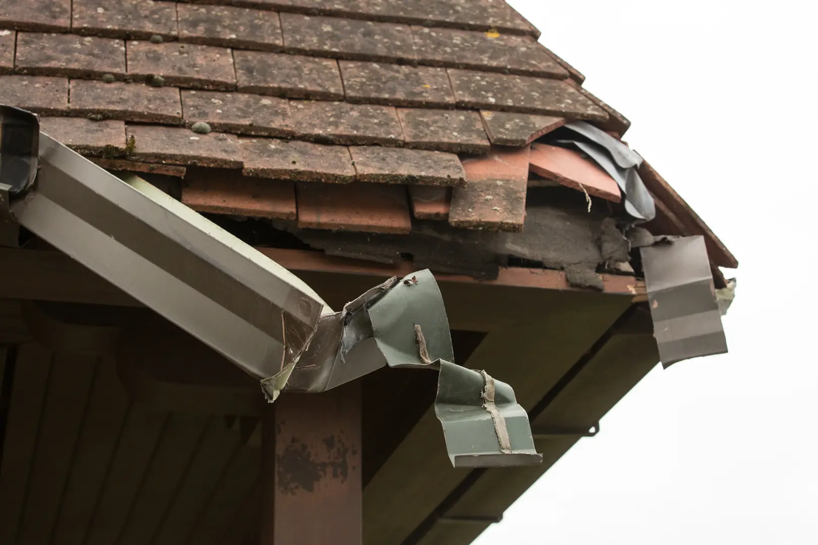 Storm damage repair including emergency services